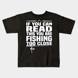 Fishing Fishing Rod Angler Hobby Fishing Fishing Kids T-Shirt